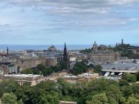 10. Tag – Blick vom Edinburgh Castle auf die Innenstadt