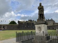 3. Reisetag – Von Glasgow nach Fort William – Robert the Bruce vor dem Stirling Castle