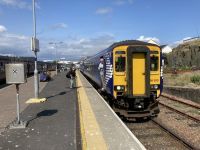 4. Reisetag – Von Fort William zum Eilean Donan Castle und zurück – Unser Scotrail-Zug in Mallaig