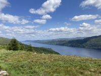 5. Reisetag – Durch das Great Glean nach Inverness – Wanderung auf dem Great Glen Way – Blick über den Loch Ness