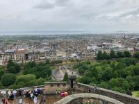 10. Reisetag – Besichtigung des Edinburgh Castle – Blick vom Castle auf die Neustadt