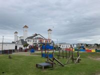 12. Reisetag – Von Dumfries nach Glasgow – Pavillon an der Strandpromenade in Ayr