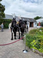 Hochzeitskutsche vor Hochzeitsschmiede