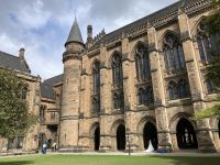 1. Reisetag – Ankunft in Glasgow – Hauptgebäude der University of Glasgow