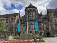 1. Reisetag – Ankunft in Glasgow – Hauptgebäude der University of Glasgow