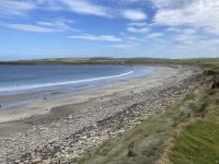 7. Reisetag – Erkundung der Orkney-Inseln – Strand bei Skara Brae