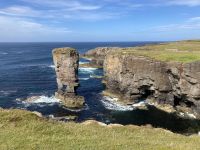 7. Reisetag – Erkundung der Orkney-Inseln – Spaziergang zu den Klippen von Yesnaby