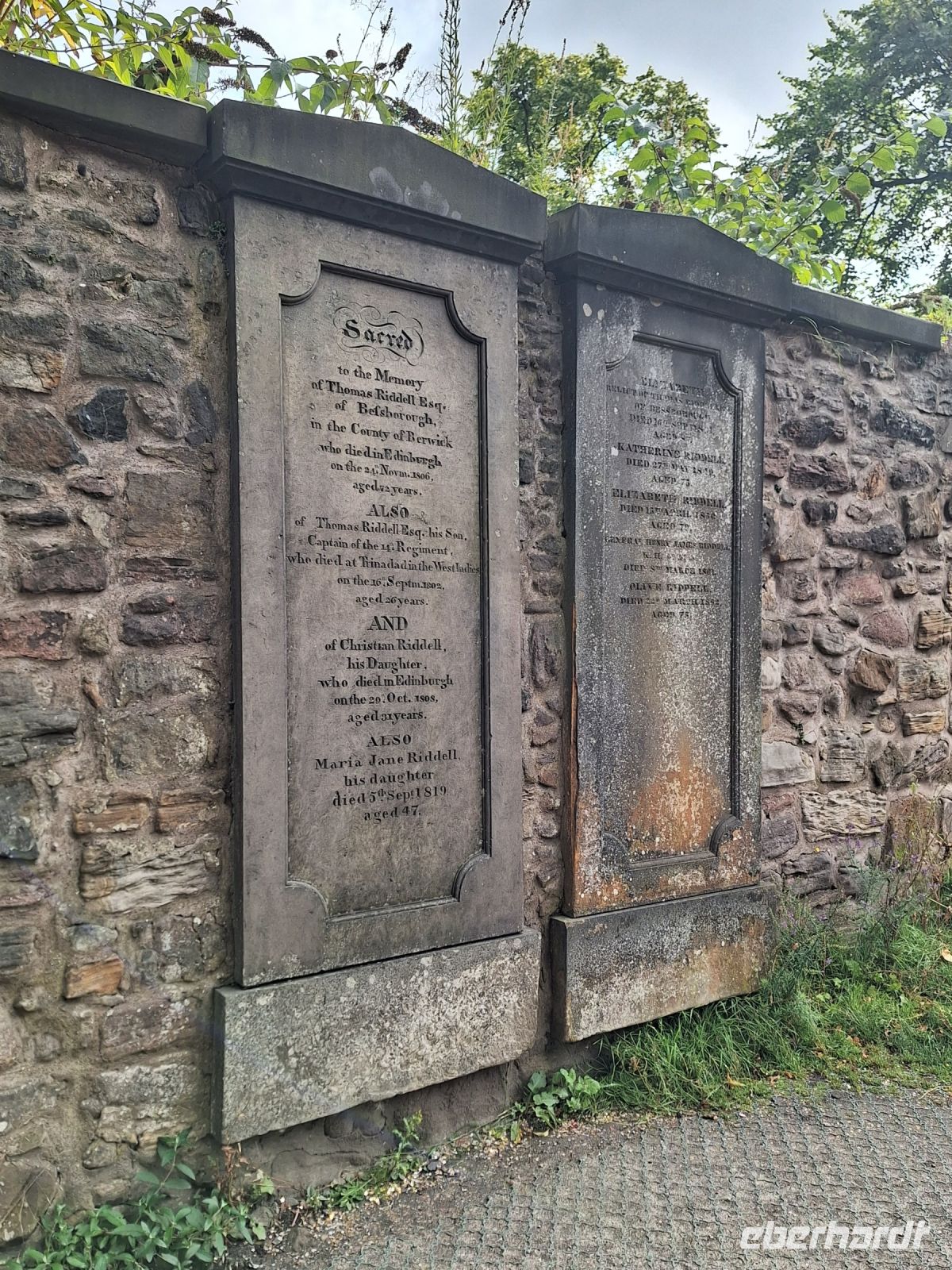 Edinburgh: Grey friars Kirkyard