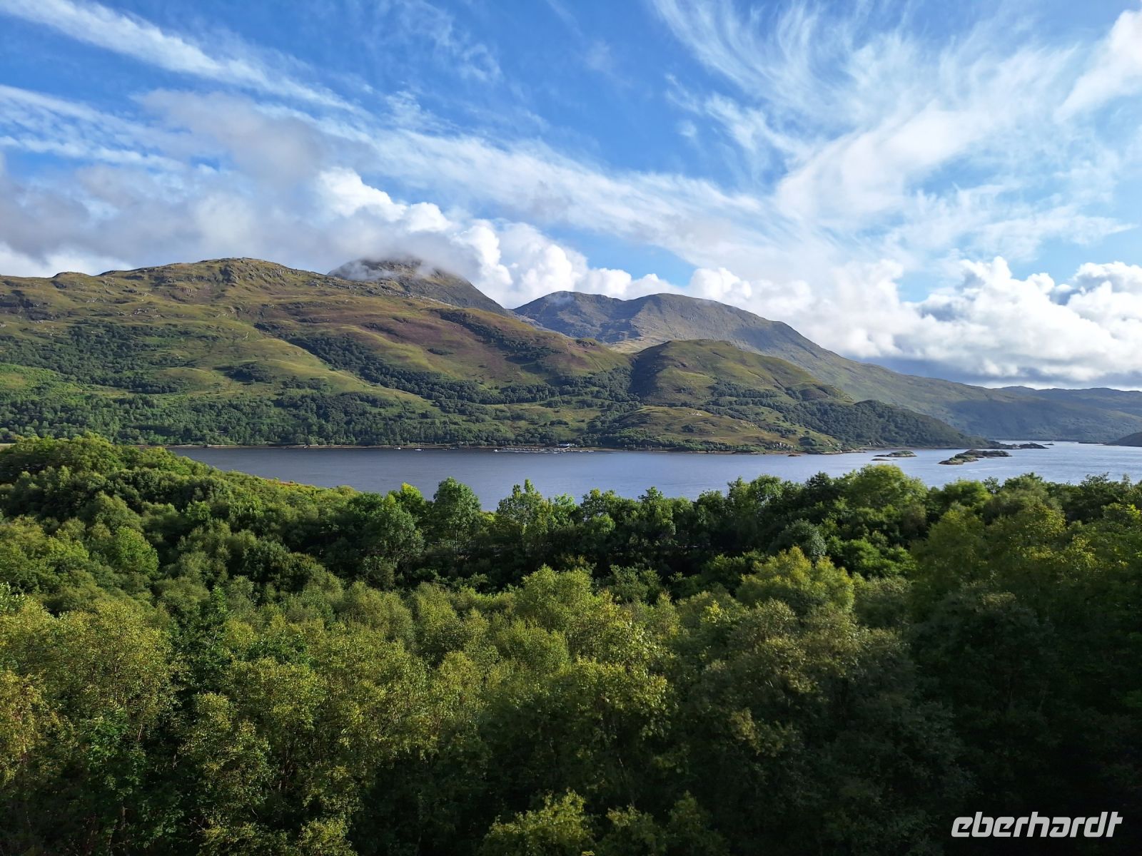 Zugfahrt von Mallaig nach Fort William