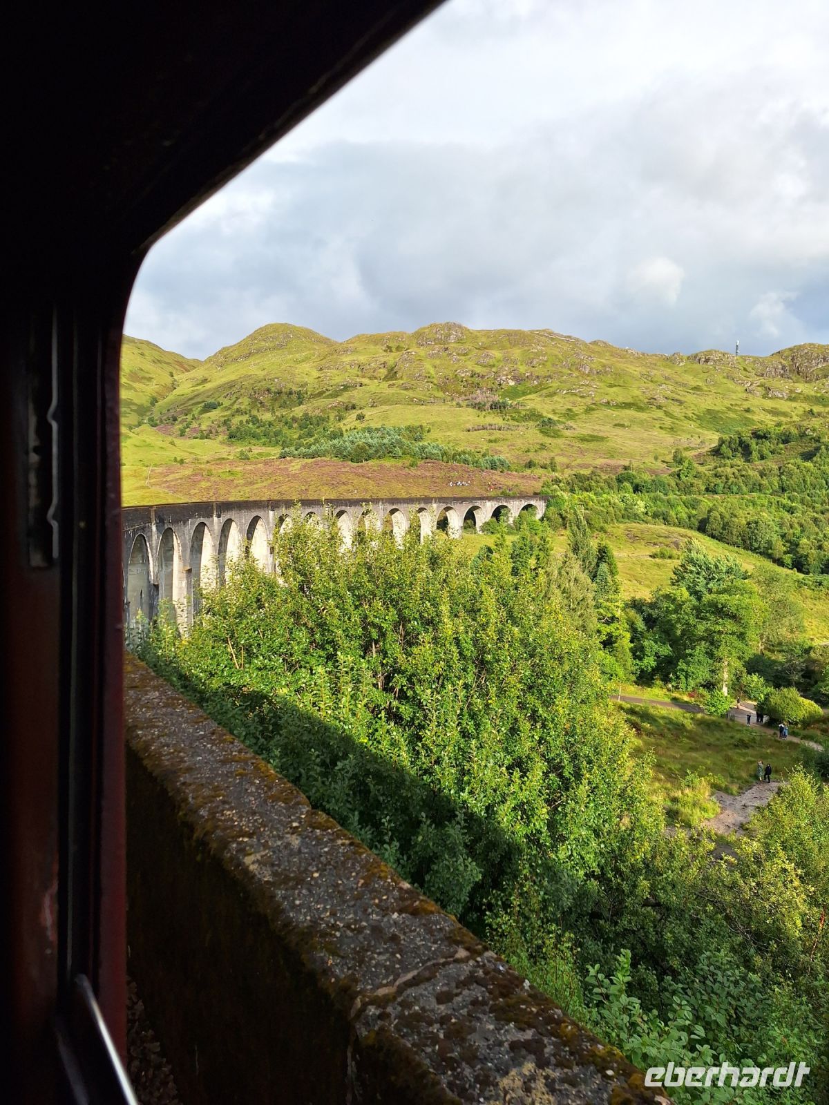Zugfahrt von Mallaig nach Fort William