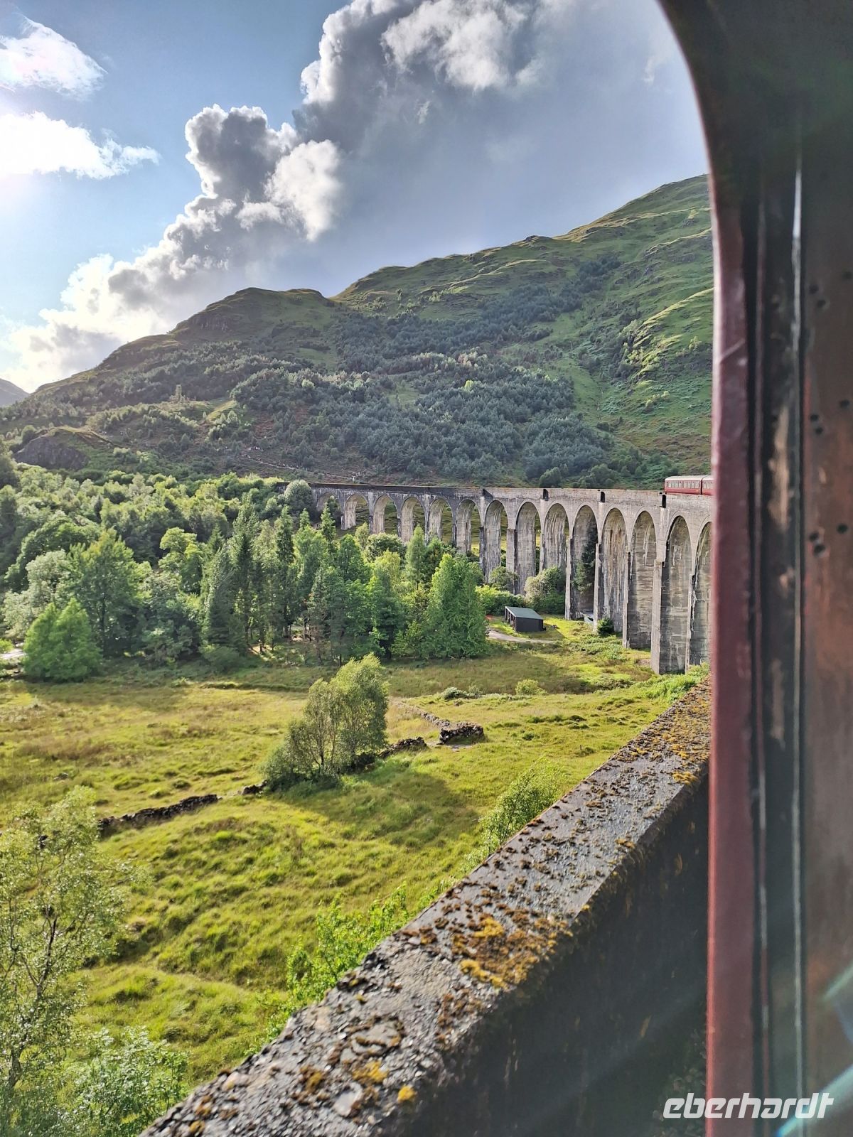 Zugfahrt von Mallaig nach Fort William
