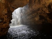 Smoo Cave, Mundloch