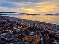 Abendstzimmung am Lochalsh mit Skye bridge