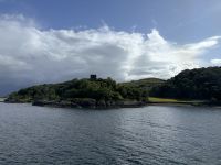 Sicht auf die Küste von Oban, Firth of Lorn