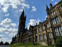 1. Reisetag – Ankunft in Schottland – Hauptgebäude der University of Glasgow