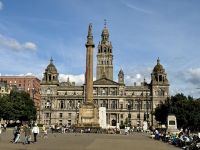 1. Reisetag – Ankunft in Schottland – City Hall am George Square