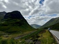 3. Reisetag – Über Stirling in die Highlands – Glen Coe & Three Sisters