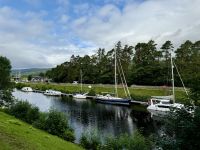 5. Reisetag – Fort William bis Inverness – Caledonian Canal in Fort Augustus