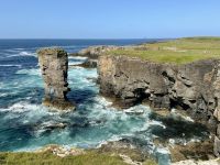 7. Reisetag – Tag auf den Orkney-Inseln – Spaziergang zu den Cliffs of Yesnaby – Yesnaby Castle