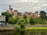 8. Reisetag – Abendspaziergang in Inverness – Inverness Castle am River Ness