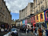 10. Reisetag – Edinburgh – Stadtrundfahrt am Vormittag – Victoria Street