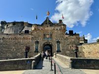 10. Reisetag – Edinburgh – Vor dem Edinburgh Castle