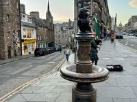 10. Reisetag – Edinburgh – Greyfriars Bobby Fountain