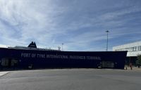 Ankunft im Hafen von Newcastle upon Tyne/ UK