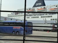 Ankunft im Fährhafen von Ijmuiden