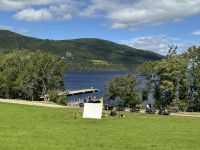 Bootsanlegestelle Loch Ness am Urquhart Castle