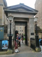 Begrüßung vor der Abendshow 