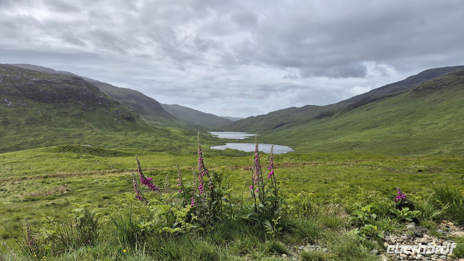 Mull: Three Lochs View