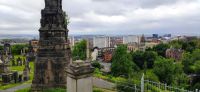 045 Glasgow, Nekropole, Aussicht auf die Stadt