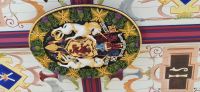 087 Stirling Castle, Königliches Wappen an der Kasettendecke