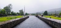 163 Fort Augustus, Schleusentreppen am Caledonischen Kanal