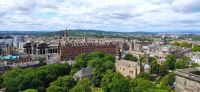 220 Edinburgh Castle, Aussicht auf die Stadt