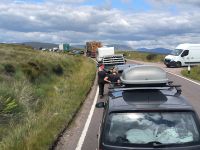 Stau in den Highlands 