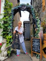 Reiseleiterin Heike in Mallaig