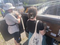 Schleusenwärterin auf Zeit