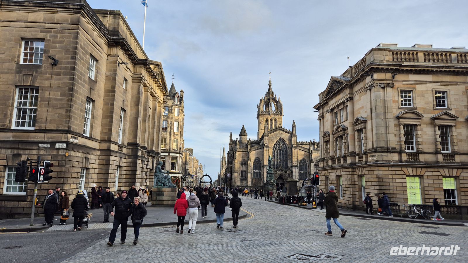 Edinburgh: Royal Mile und Saint Gilles Cathedral