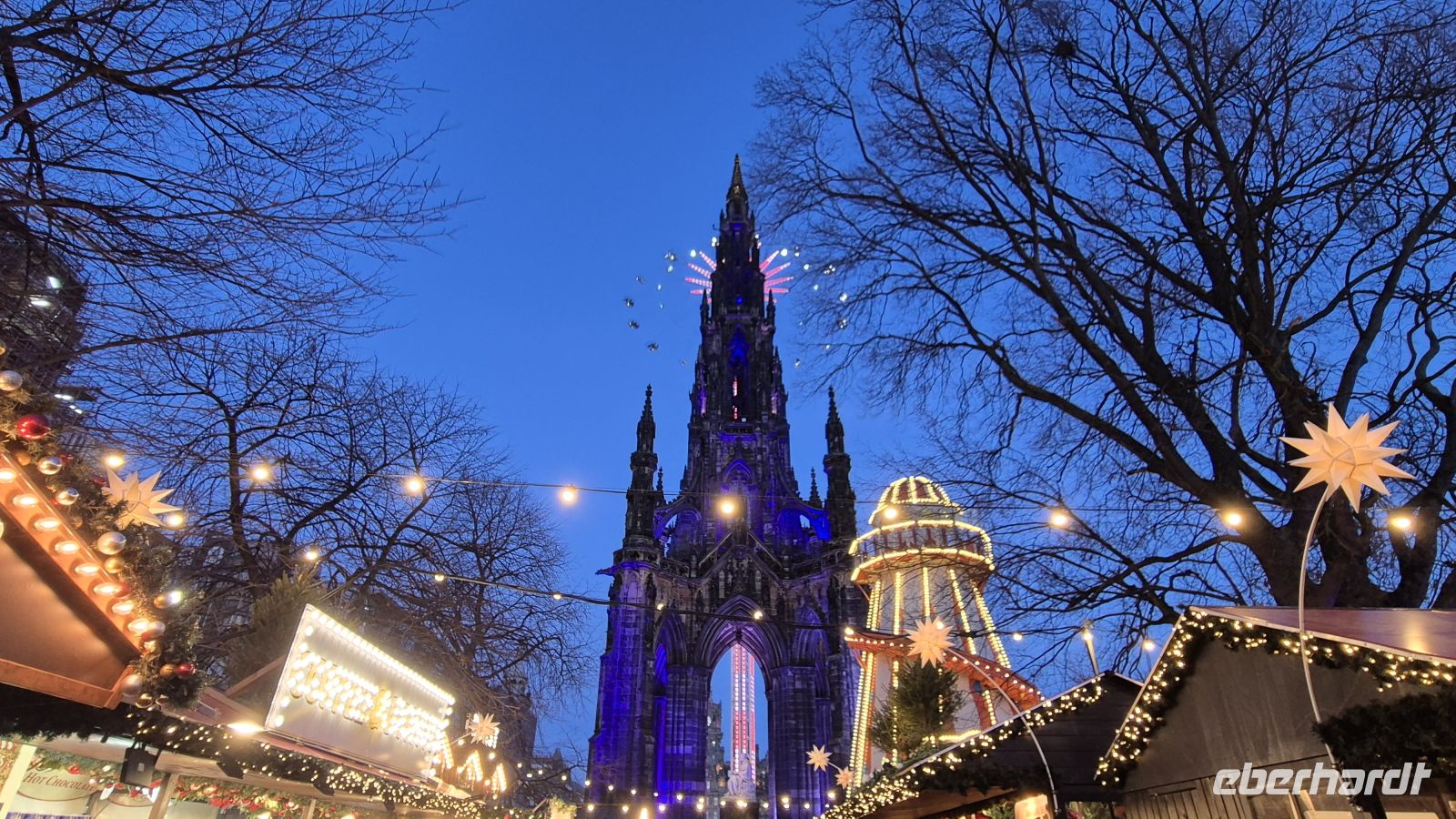 Edinburgh: Weihnachtsmarkt
