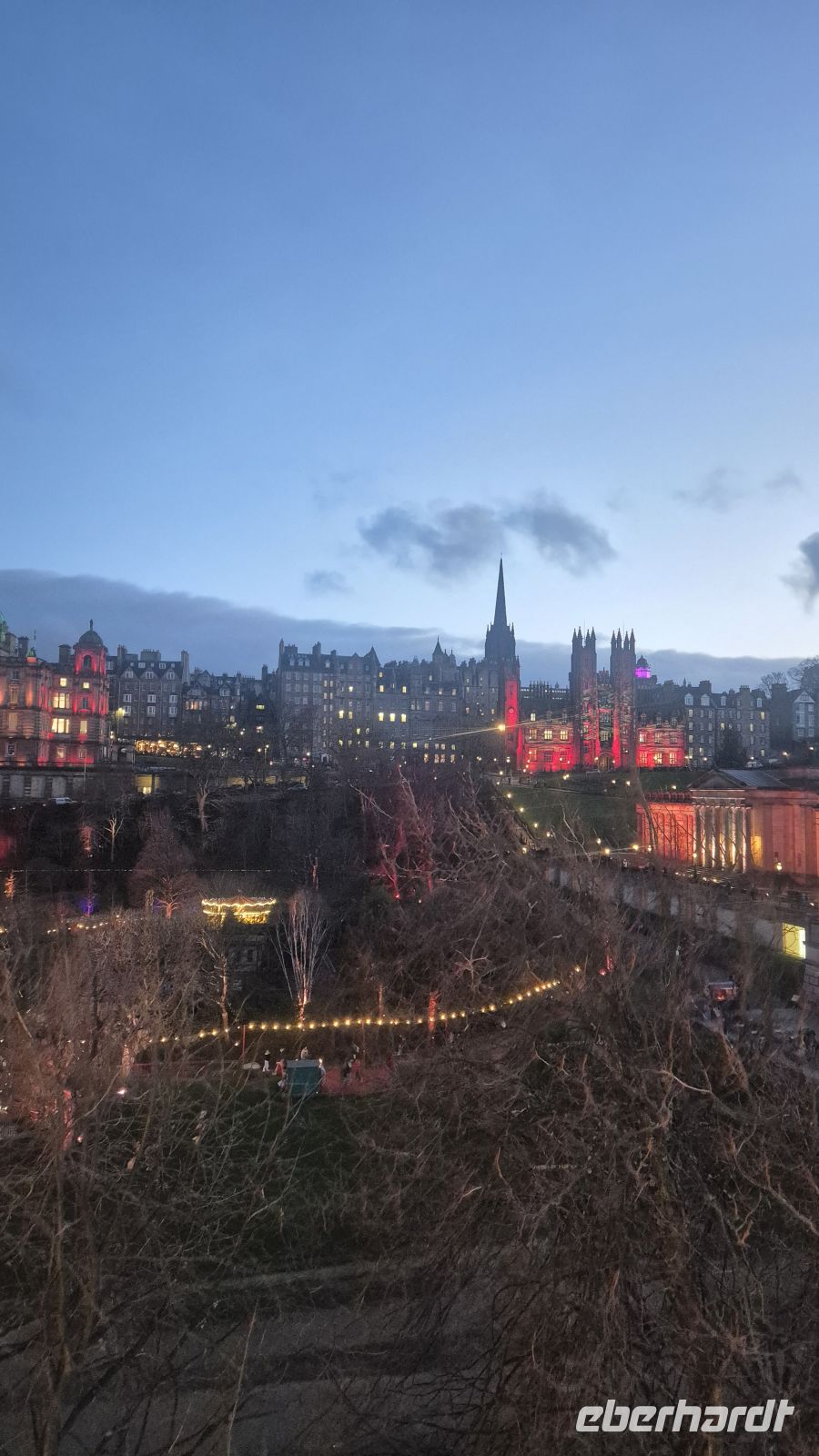 Edinburgh: Weihnachtsmarkt