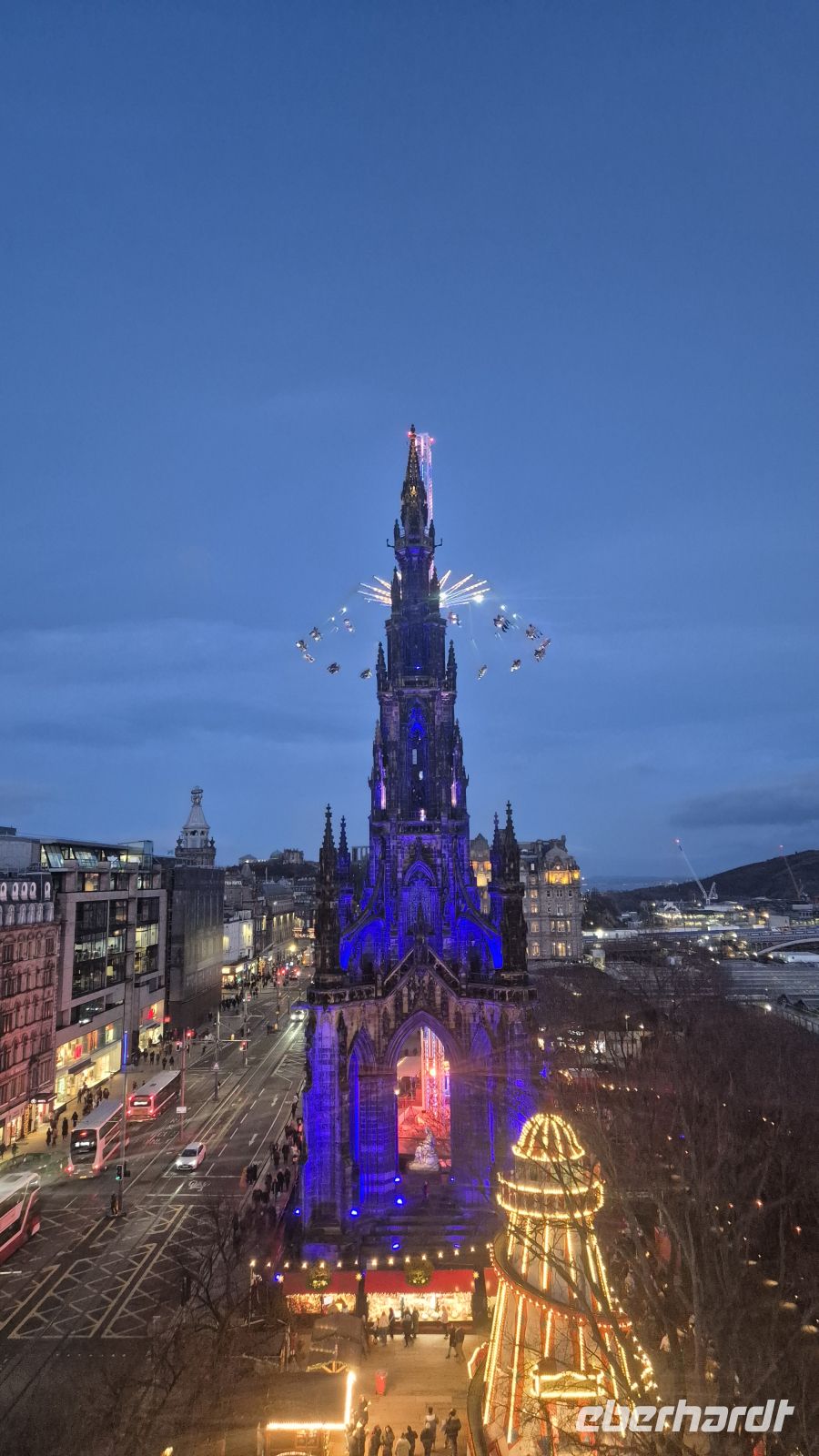 Edinburgh: Weihnachtsmarkt