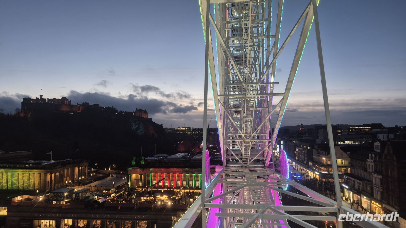 Edinburgh: Weihnachtsmarkt