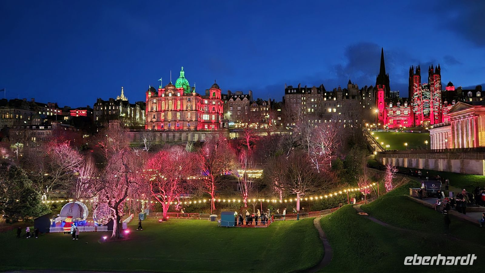 Edinburgh: Weihnachtsmarkt