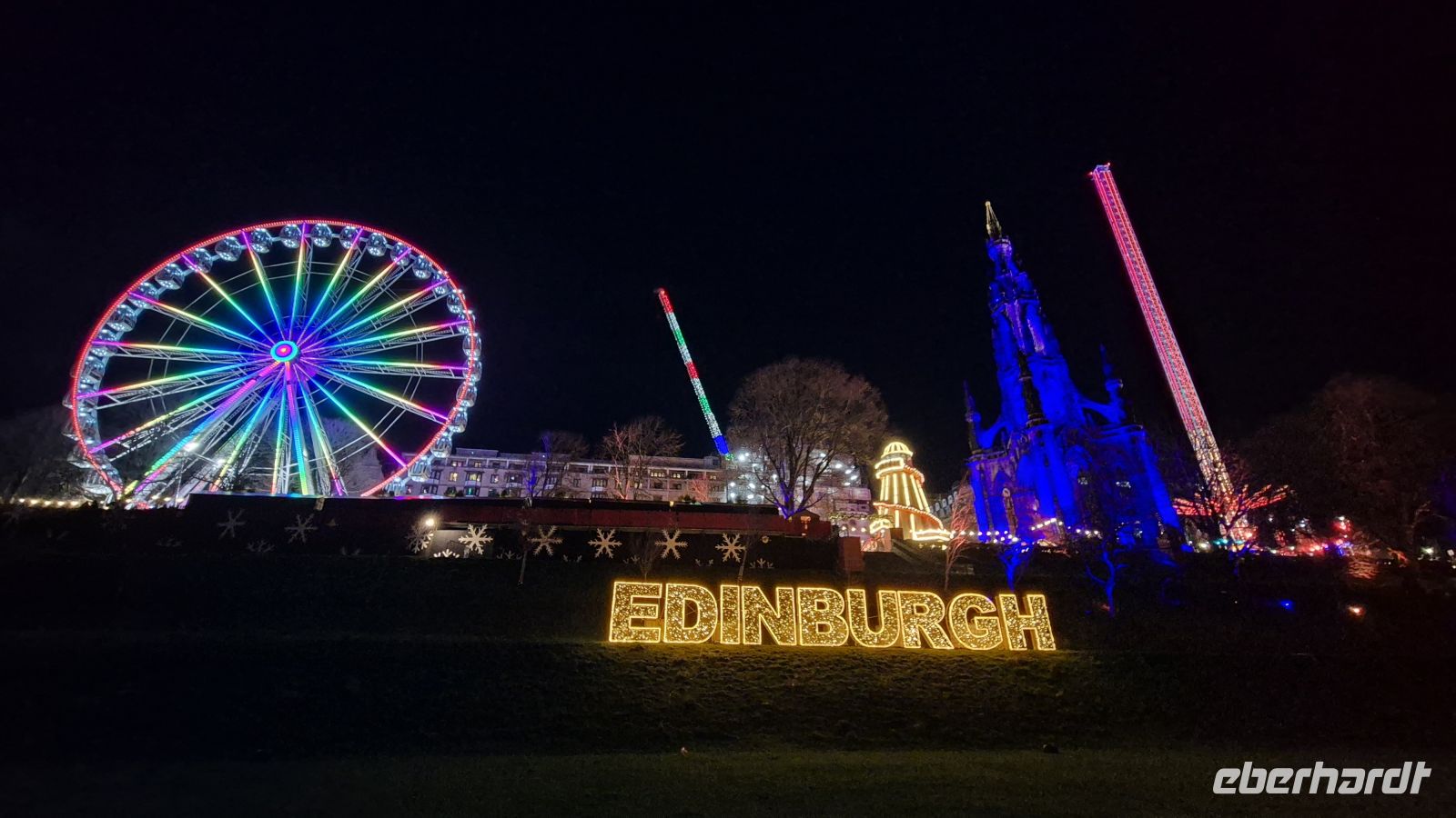 Edinburgh: Weihnachtsmarkt