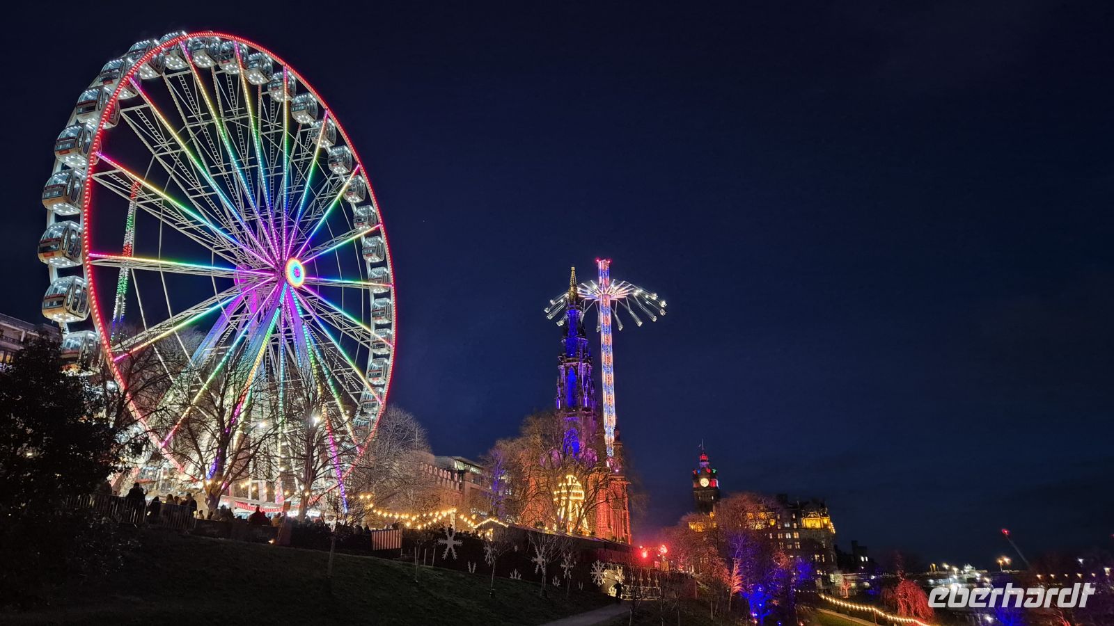 Edinburgh: Weihnachtsmarkt