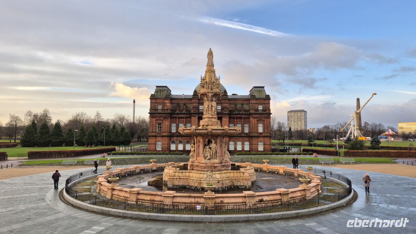 Glasgow: People's Palace und Doulton Fountain
