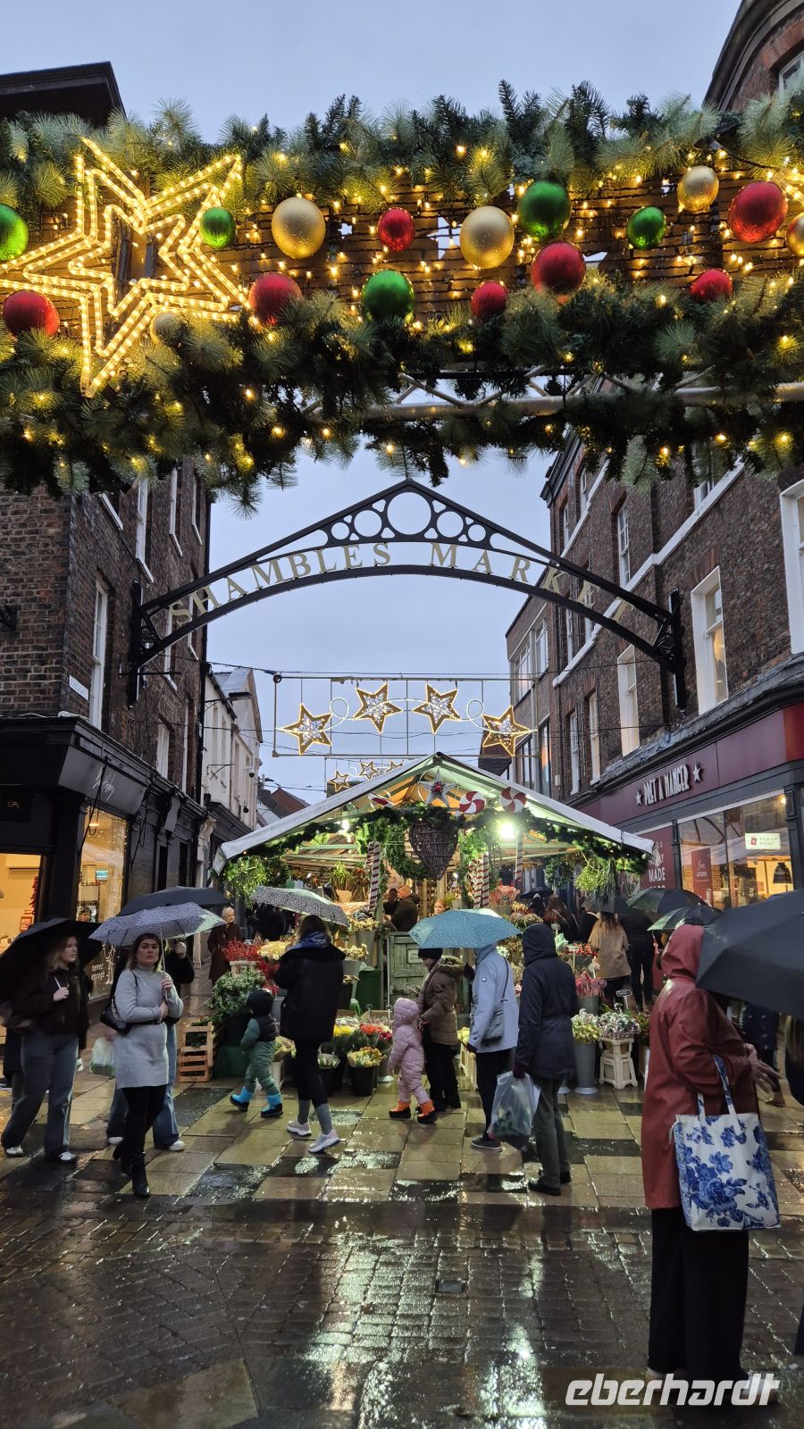 York: Weihnachtsmarkt