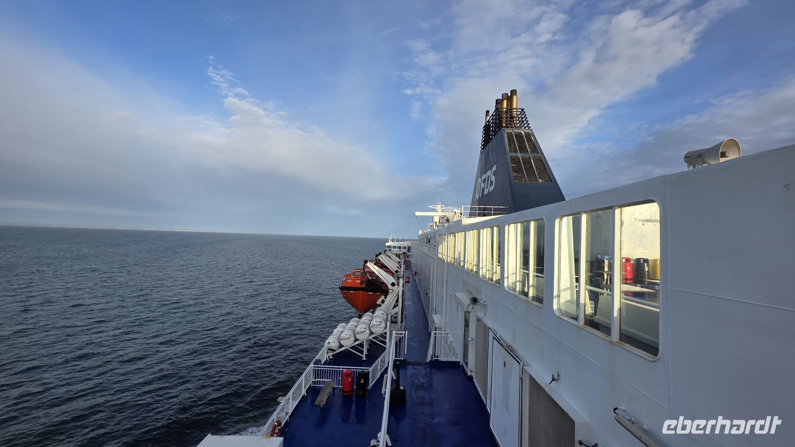 005 – mit der DFDS von Amsterdam nach New Castle &ndash; &copy;  (Eberhardt TRAVEL)